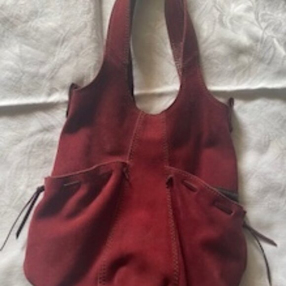 Lucky Brand Suede Bag - Picture 1 of 3